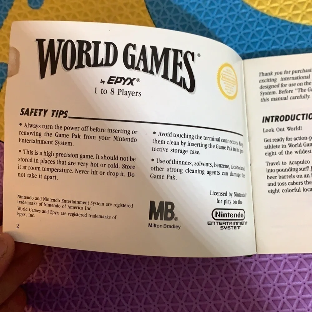 Nintendo vintage 1985